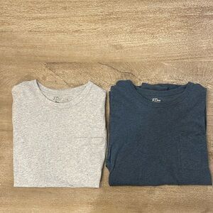 J. Crew tee shirt bundle - set of two size medium shirts
